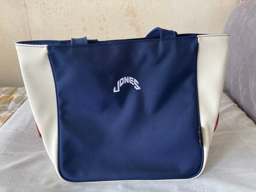 DM　JONES US OPEN カートバッグ　ネイビー/ホワイト