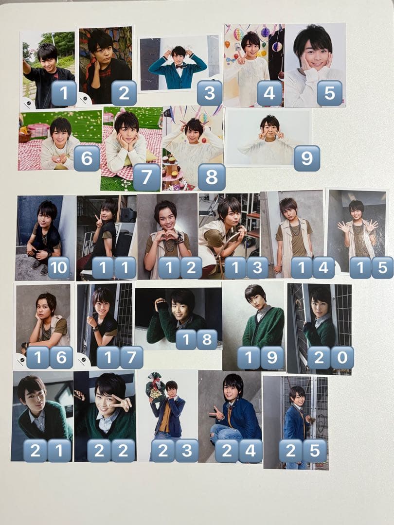 大西流星 ソロ 公式写真 289枚セット