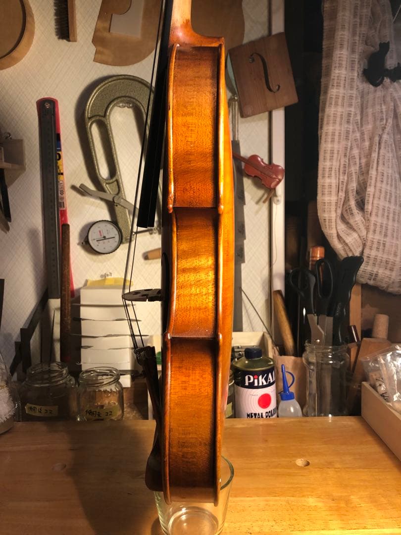 【駒&魂柱調整済】Nicolo Santi NSN60S中古バイオリン 4/4