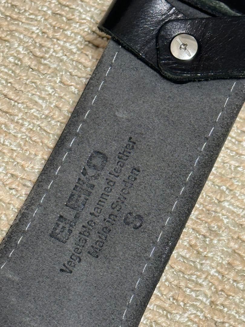 ELEIKO ウェイトリフティングレザーベルト　Sサイズ