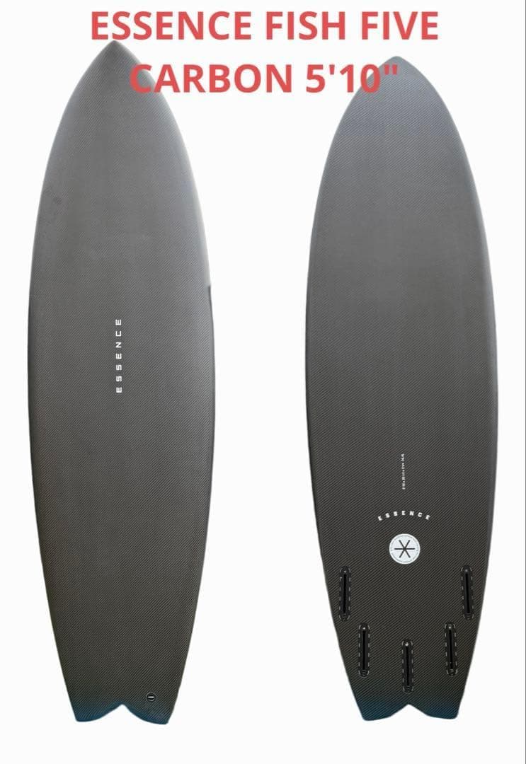 新品！カーボンボードESSENCE FISH FIVE　CARBON 5'10\