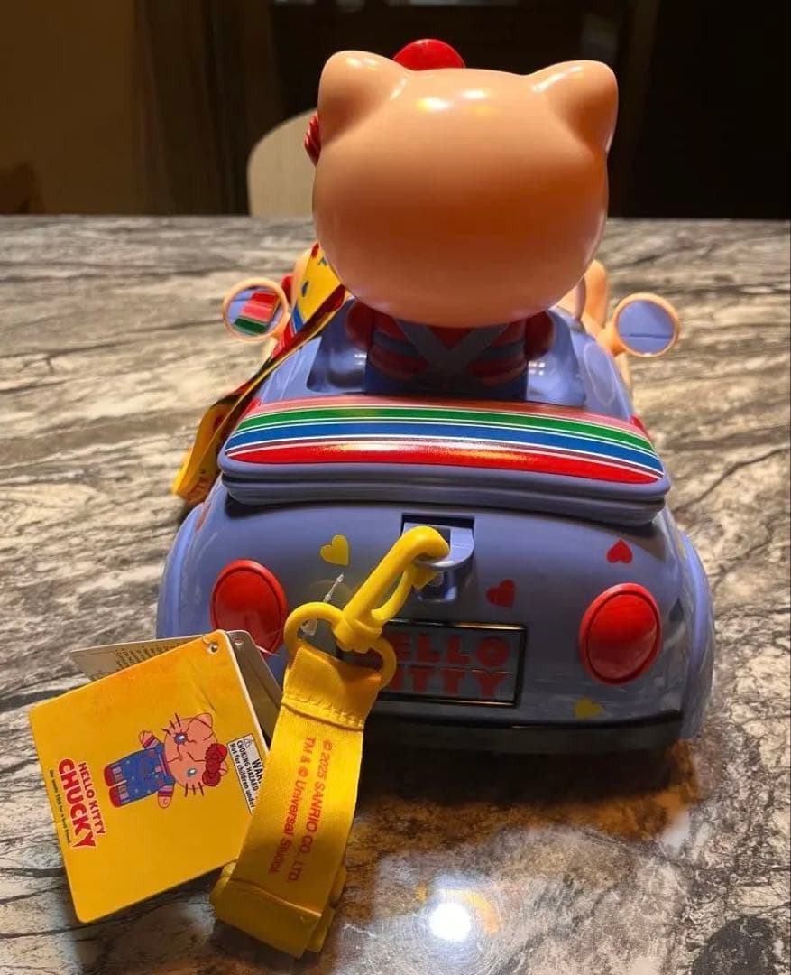 ユニバーサルスタジオ　ハローキティ チャッキー　ポップコーンケース キティちゃん