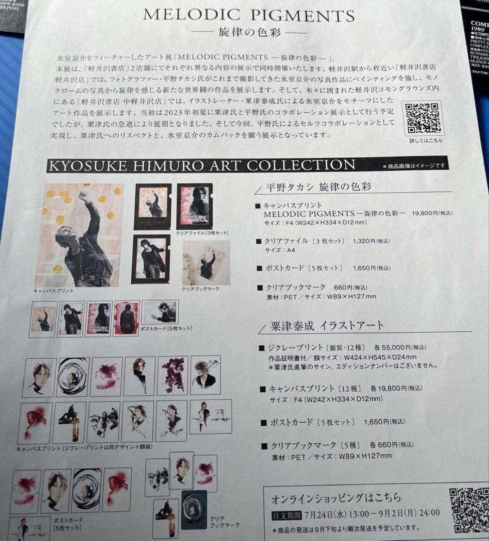 ◇ 氷室京介　グッズ一式　12点