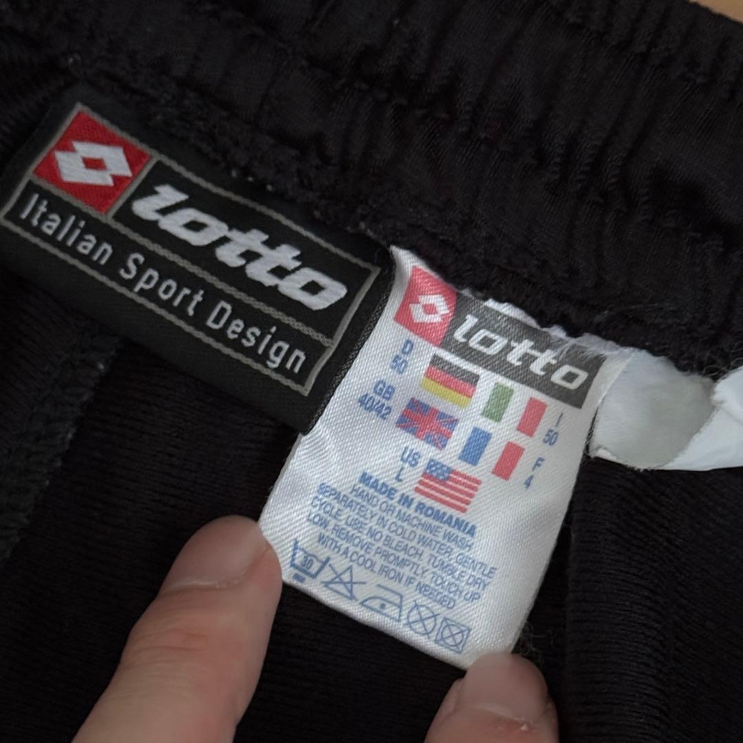 タ*ル様 レア品 1点物 Lotto Juventus ジャージ 黒 セットアッ