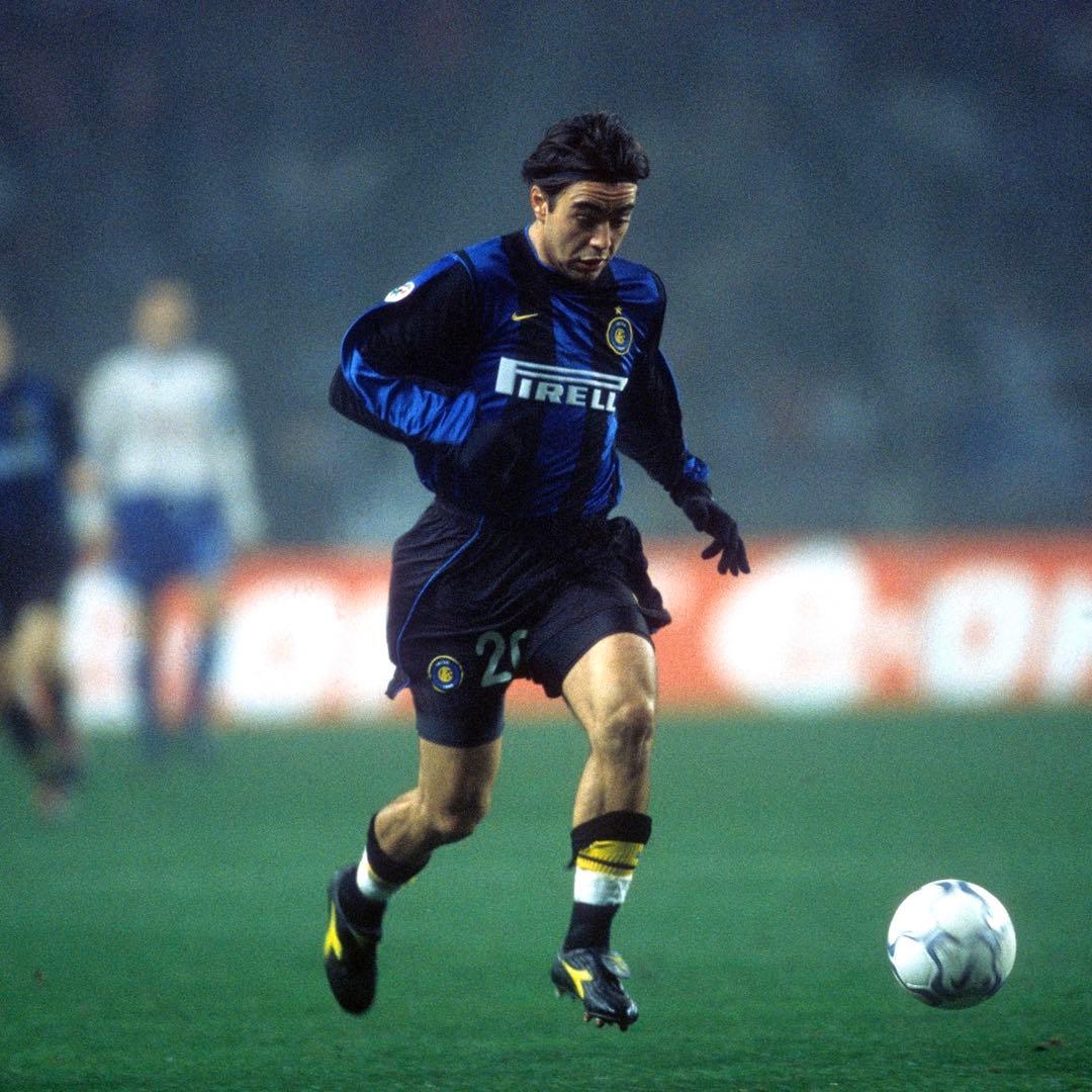 インテル 2000-01 レコバ ホーム ユニフォーム