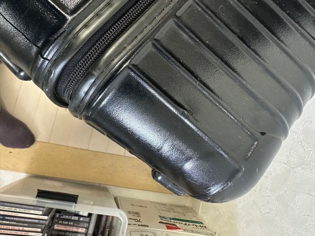 RIMOWA SALSA 104L 黒 キャリーカート ヒビありジャンク