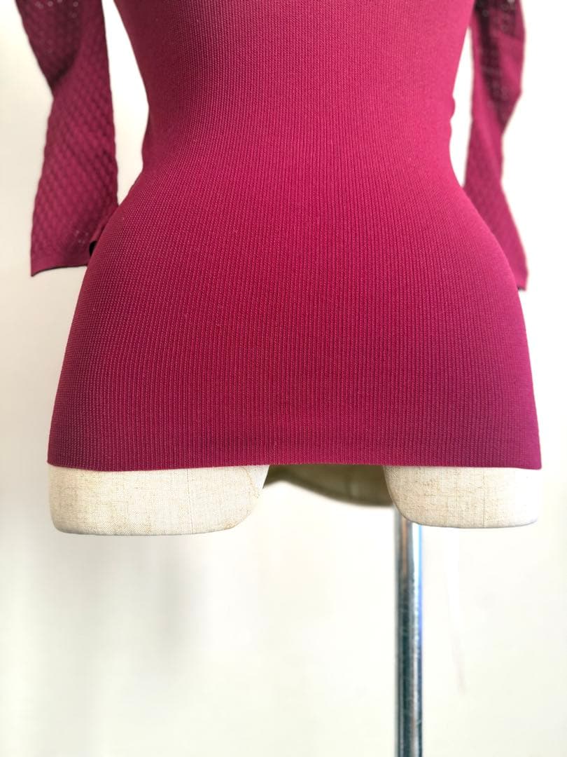 新品　Chacott 　チャコット ノーソーイング　ワイン色　定価14,850円