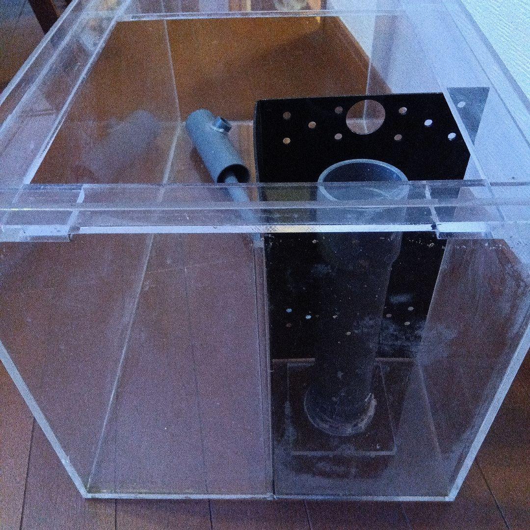 アクリルオーバーフロー水槽 　60cm×30cm×30cm 蓋付き