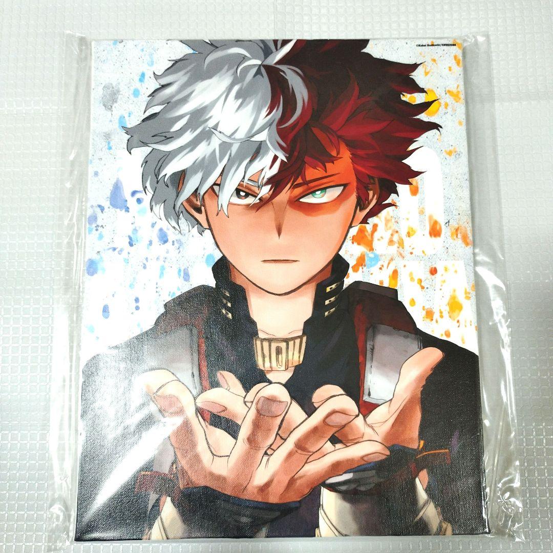 JCS限定 ヒロアカ　フルカラーBIGアートボード　緑谷出久　爆豪勝己　轟焦凍