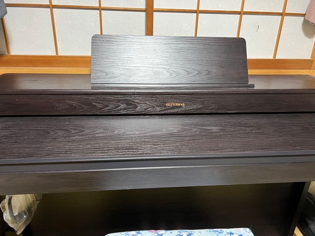 Roland 電子ピアノ ダークウッド 椅子付き