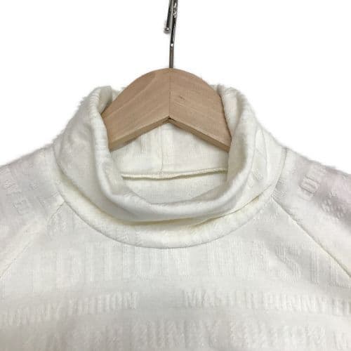 MASTER BUNNY EDITION タートルネックシャツ ホワイト
