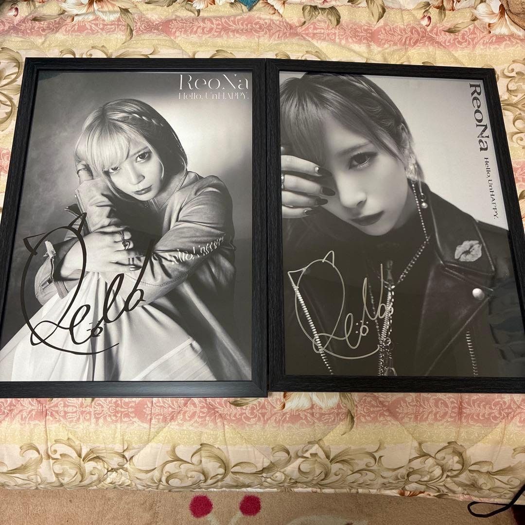 Reona ふあんくらぶ カレンダー サイン入りミニポスター2種セット