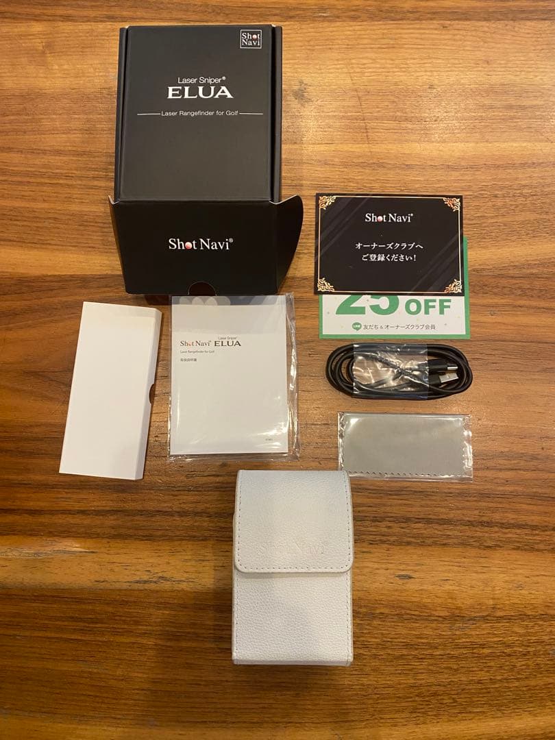 ショットナビ　エルーア　レーザー距離計　ゴルフ