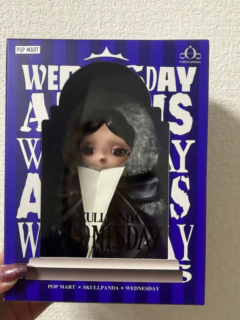 SKULLPANDA x Wednesday タイ　POPMART