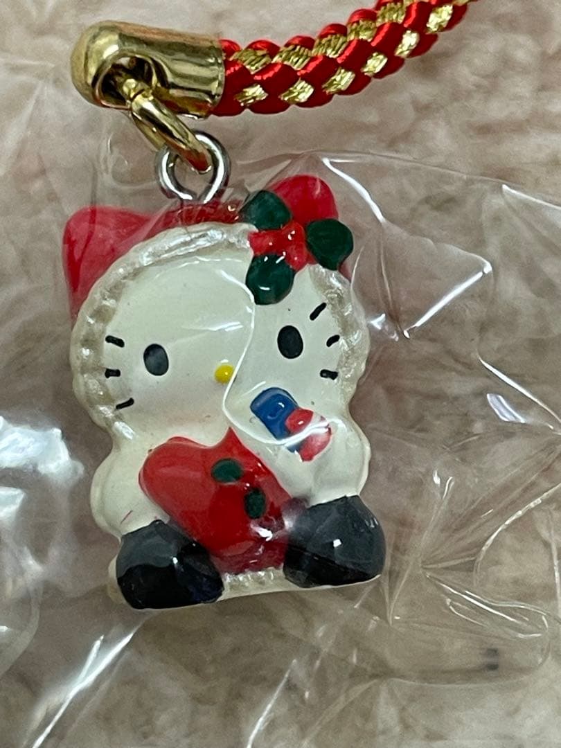 合*3様 レア！ハローキティ クリスマスカンパニー根付け　2個セット