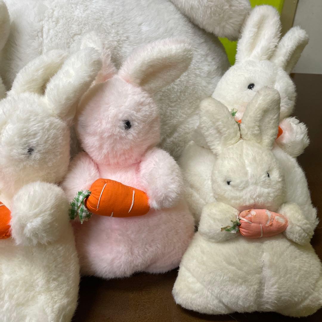 セキグチ　にんじんうさぎ　9体