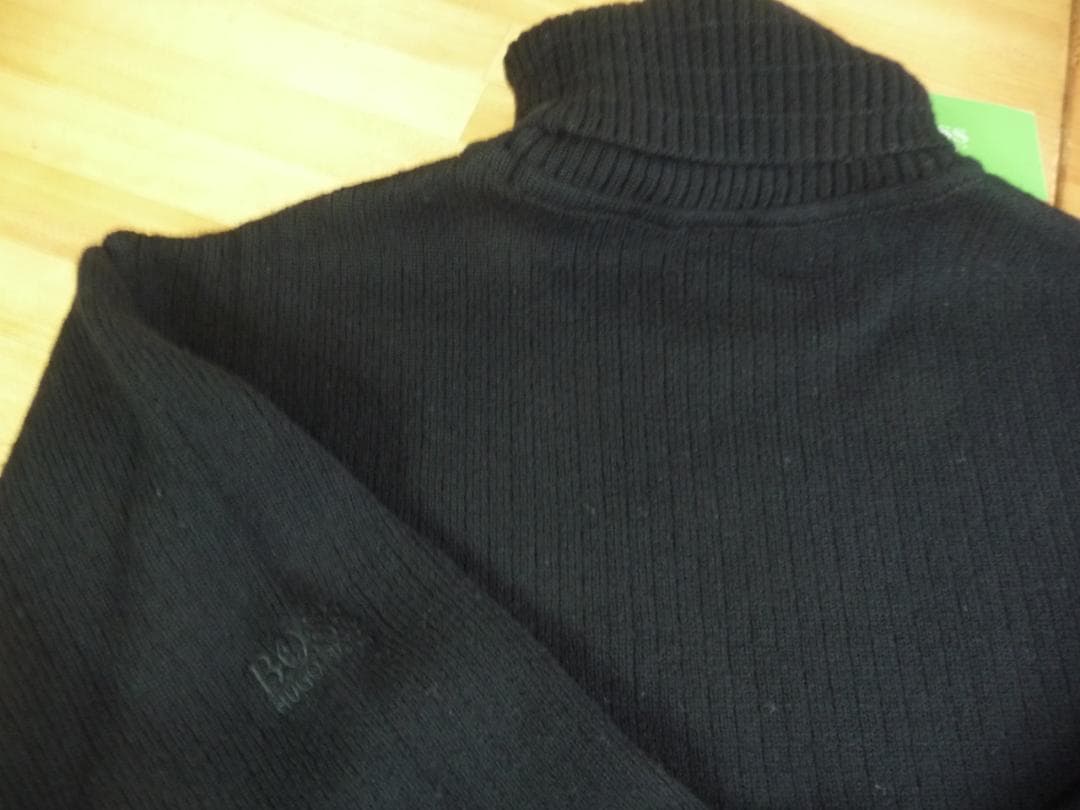 HUGO BOSS ウールセーター 黒S 新品未使用