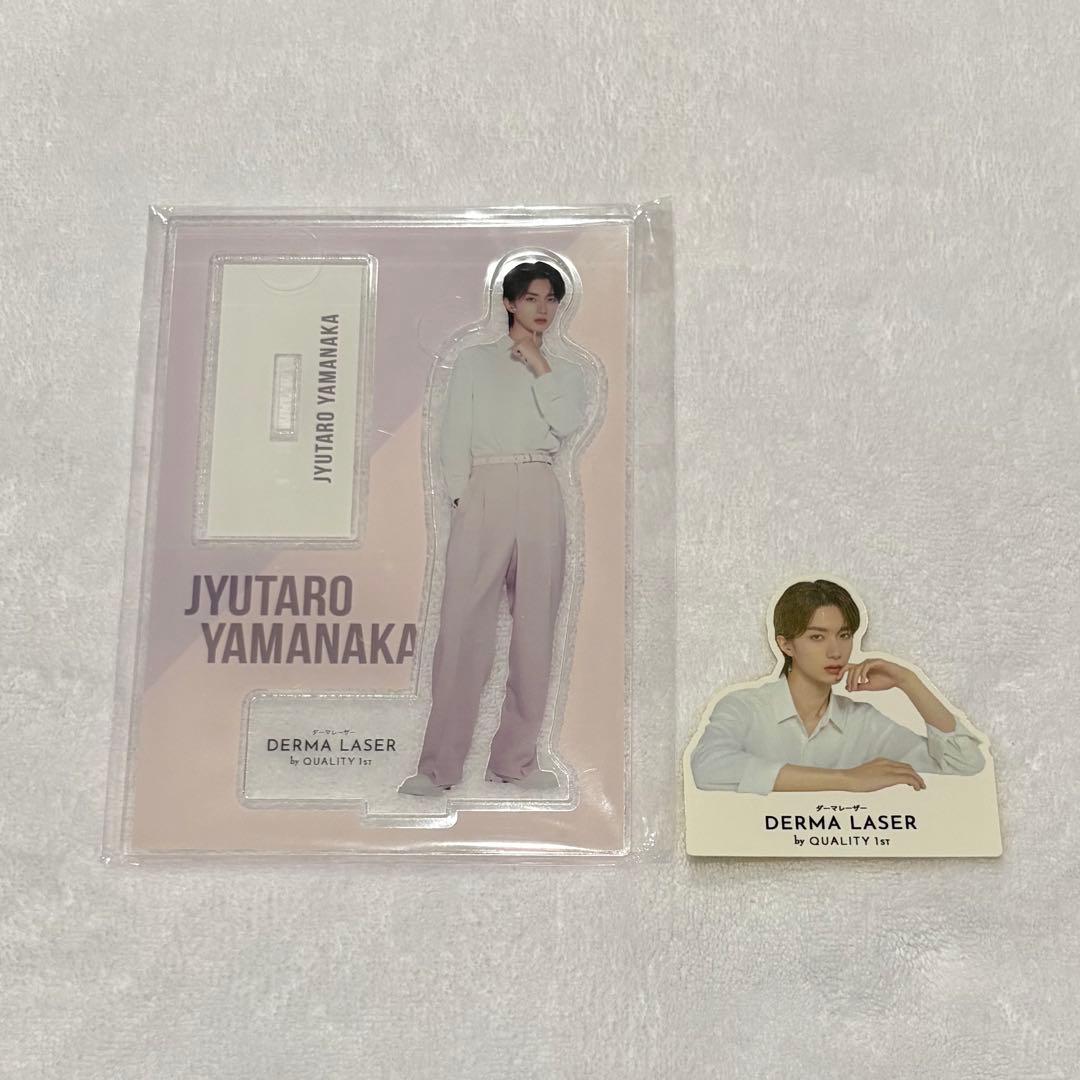 M!LK 山中柔太朗 アクリルスタンド ステッカー クオリティファースト