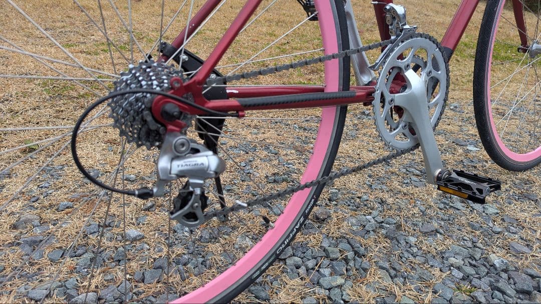 MONTAGUE 折りたたみ自転車 ロード組 2×9s 700×23c 塗装済み