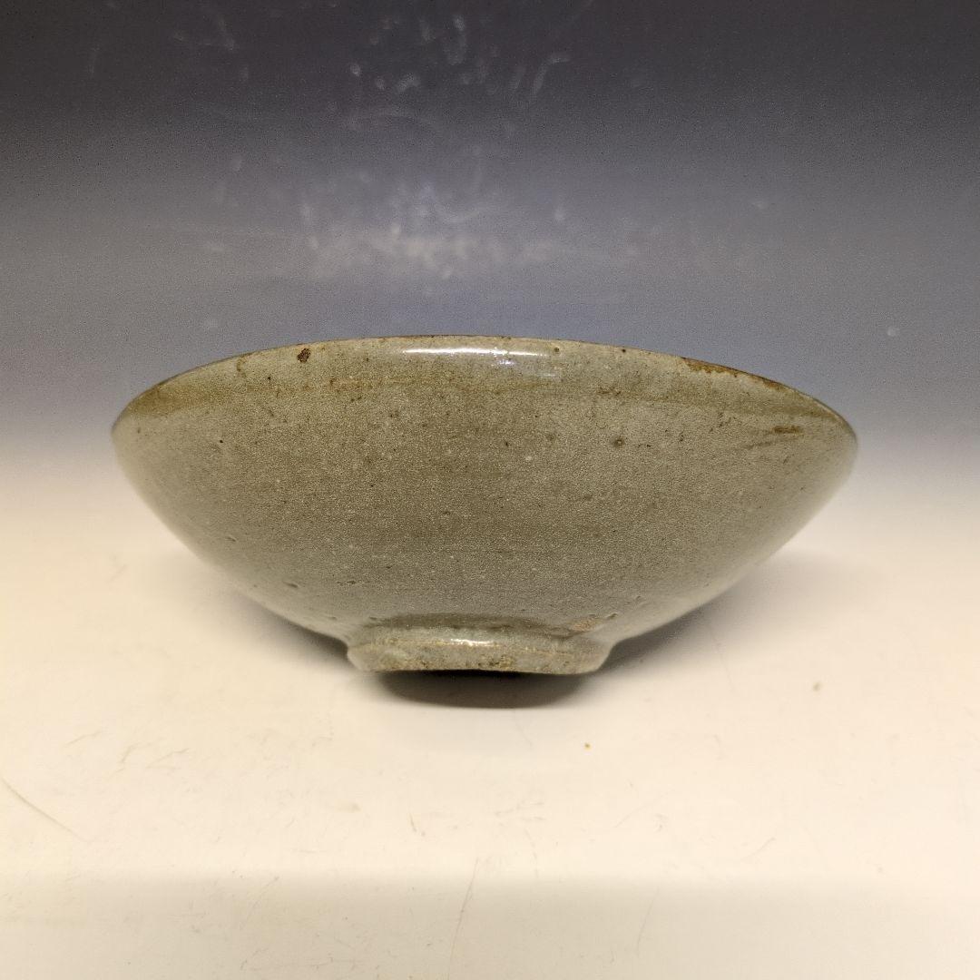 高麗青磁平茶碗 李朝時代