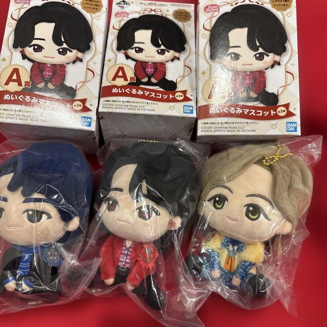 ミセスグリーンアップル A賞ぬいぐるみマスコット コンプリートセット