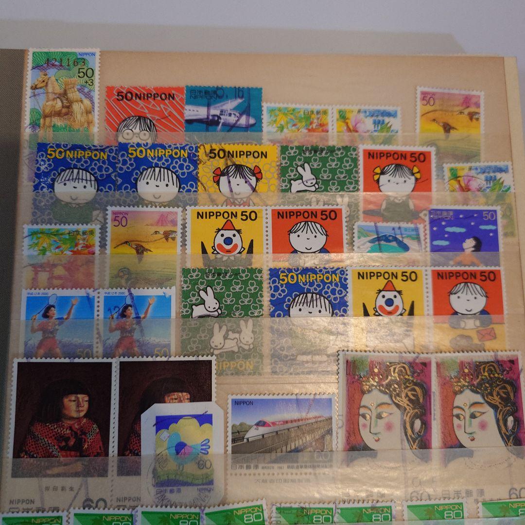 日本 使用済み切手 コレクション 55枚まとめ売り　ページ3