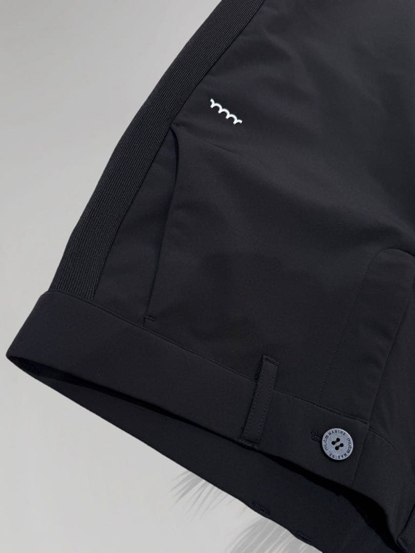 【新品】ムータマリン　暖パン　メンズ　Lサイズ　黒