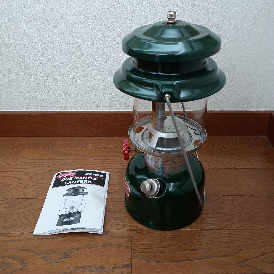 Coleman One Mantle Lantern グリーン 取扱説明書付き