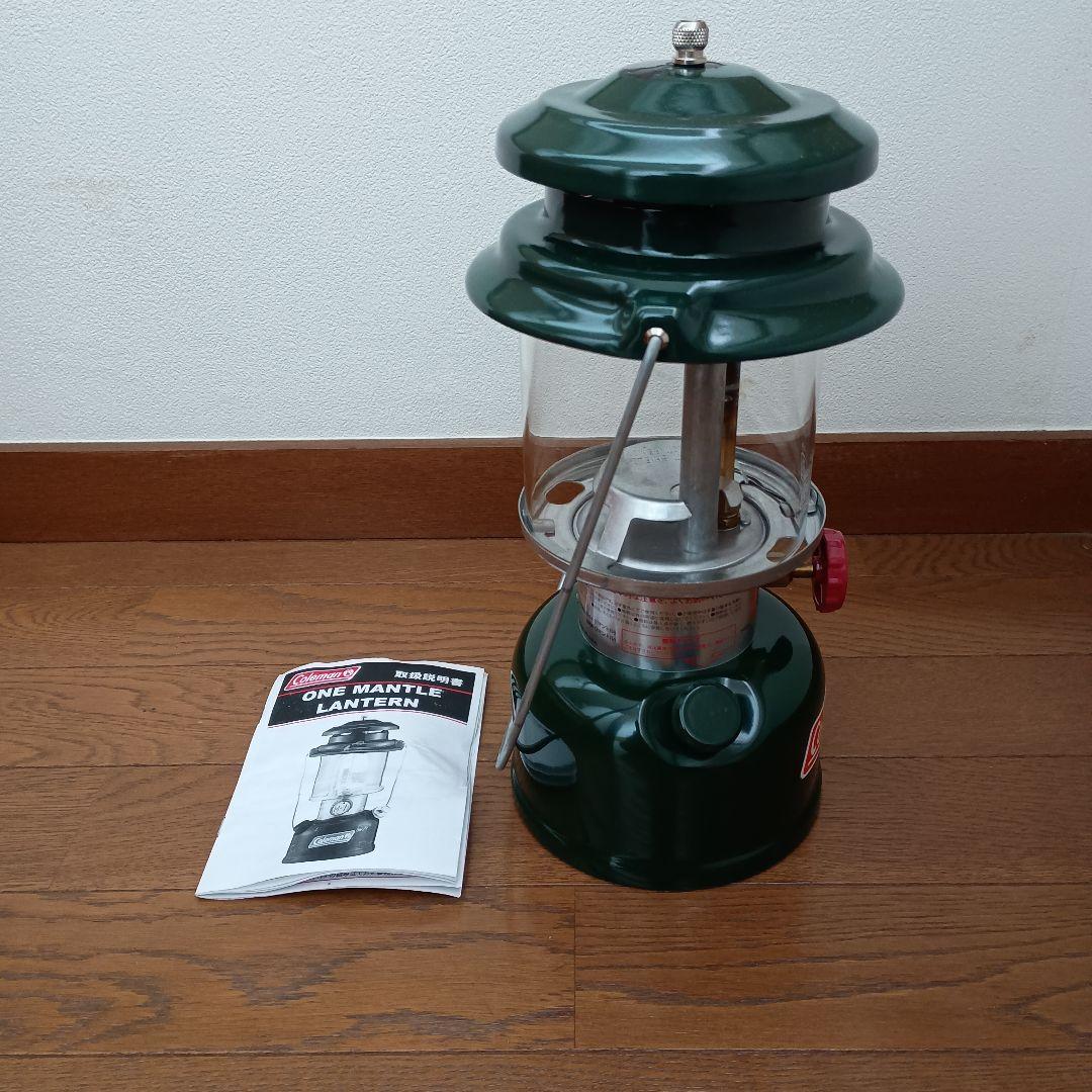 Coleman One Mantle Lantern グリーン 取扱説明書付き