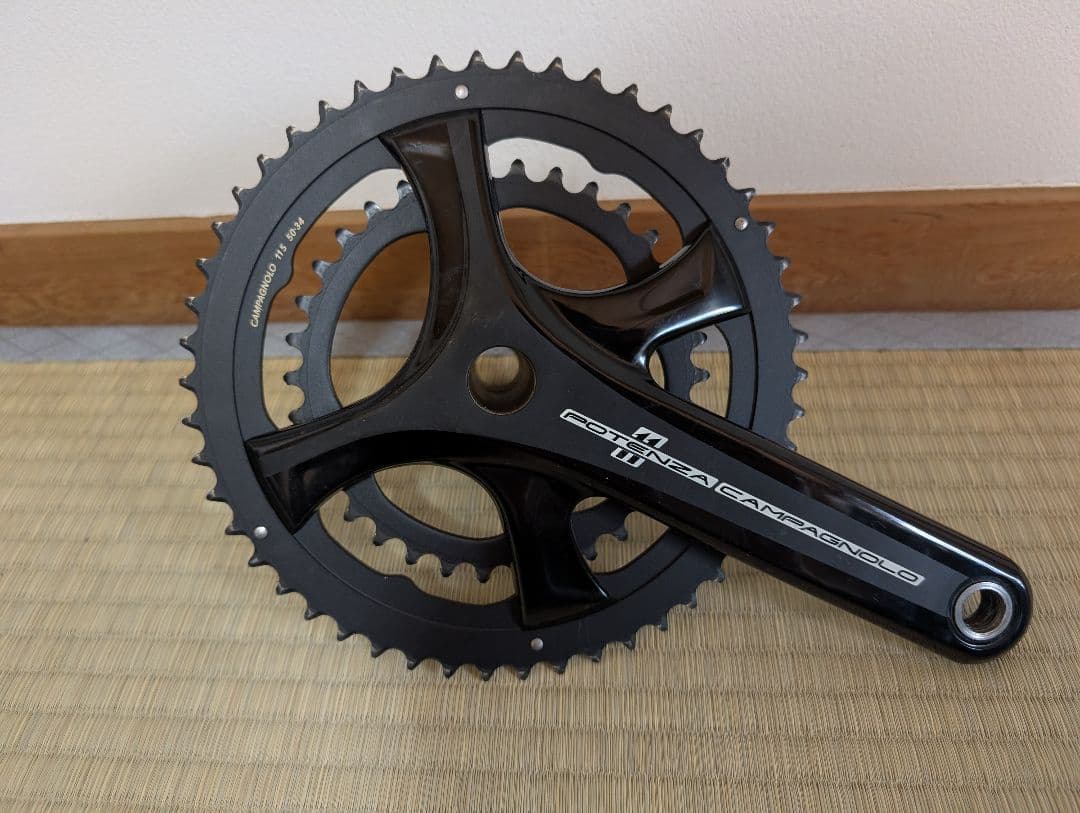 Campagnolo POTENZA コンポーネント ブラック ミディアム