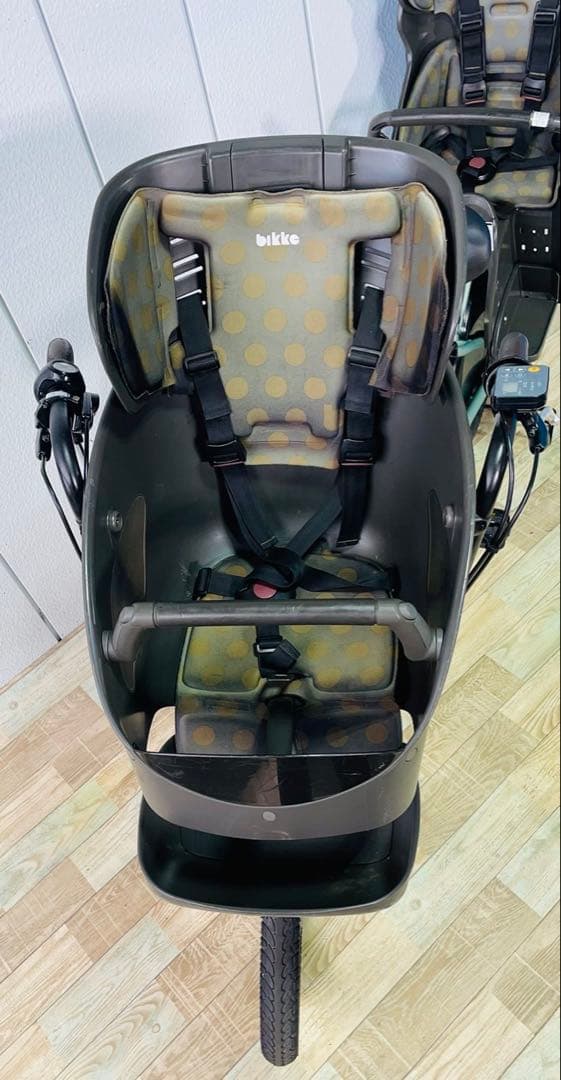 3233パナソニック8.9アンペア　3人乗り対応子供乗せ　電動アシスト自転車