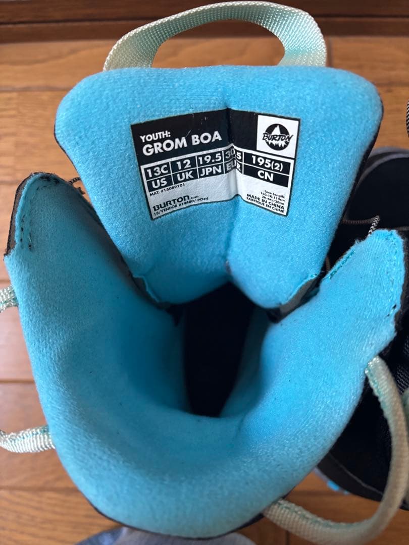 Burton BOAスノーボードブーツ　19.5センチ