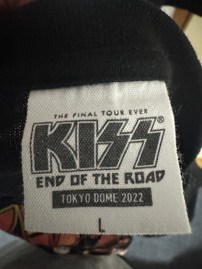 KISS 日本最終公演 東京ドーム 2022 Tシャツ ENDOFTHEROAD