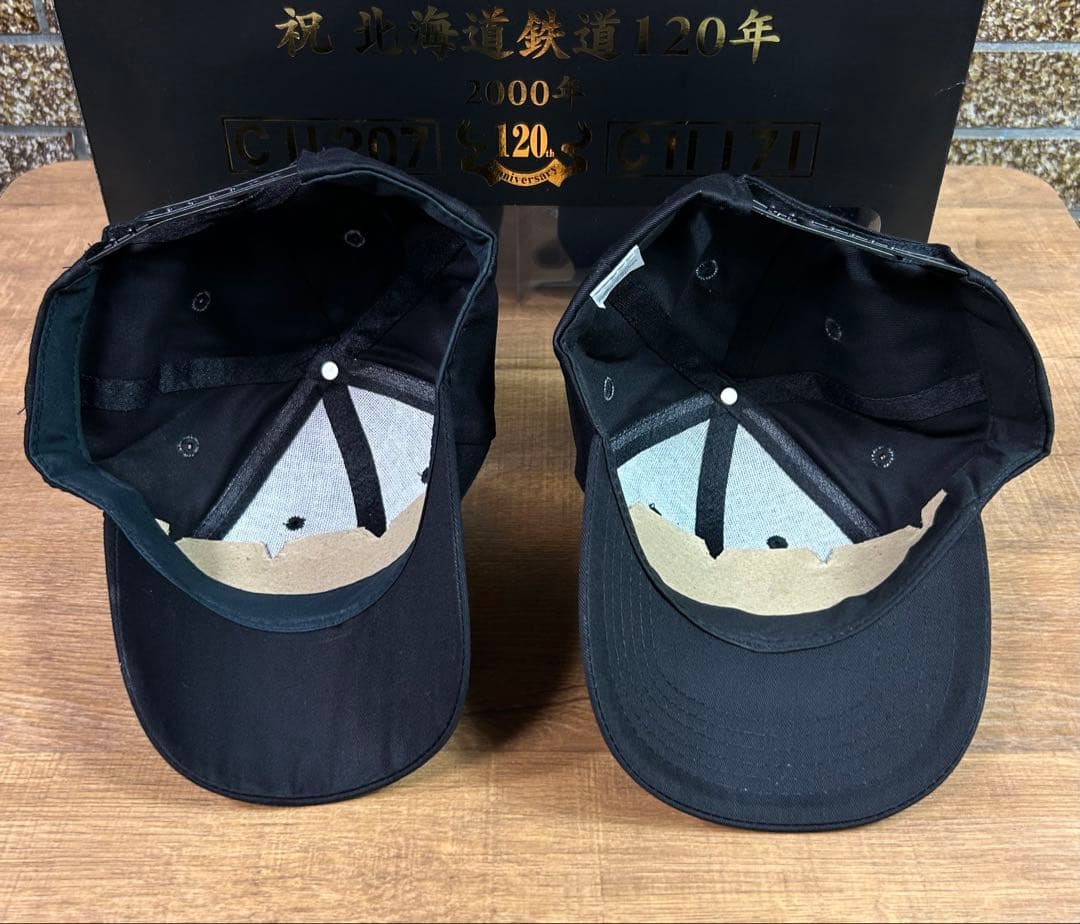北海道鉄道120年 帽子 2点セット C11 207 C11 171 SL