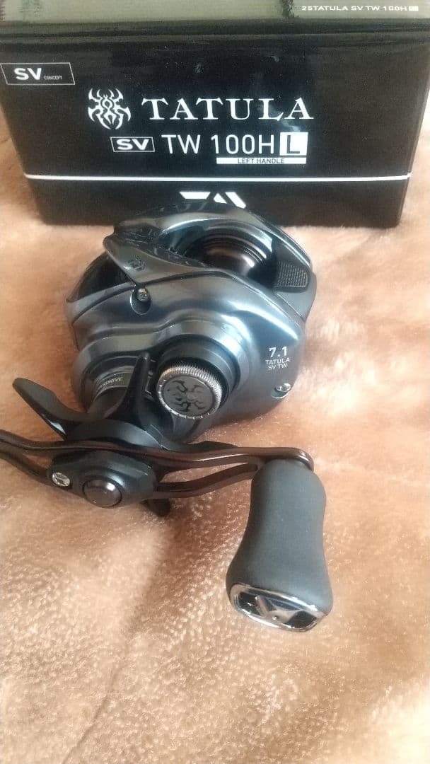 未使用25タトゥーラSV TW 100HL ダイワ DAIWA ベイトリール