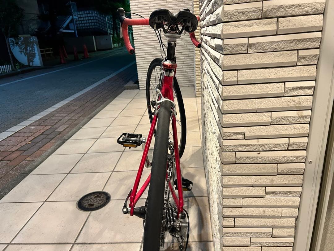 ヒ*キ様 Trek ロードバイク 赤/シルバー 700C（空気入れ付き）