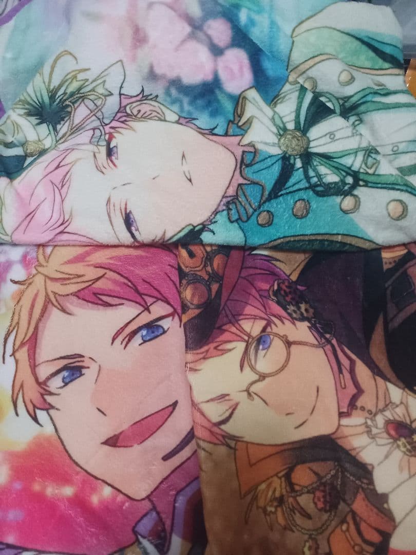 【4枚】あんスタ 斎宮宗 ビジュアル タオル ブランケット