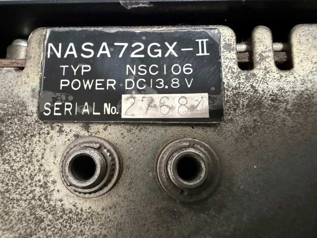 希少斜めNASA72GX-II