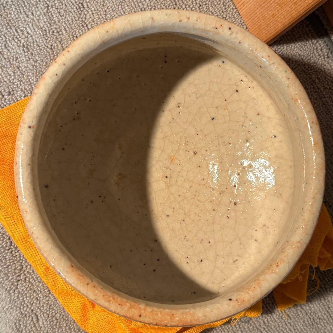 茶道具　志野茶碗　美濃焼　小田井窯　未使用　陶器