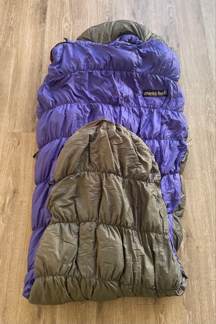 mont-bell 最高グレード#0ダウンシュラフ(保管袋付き)】