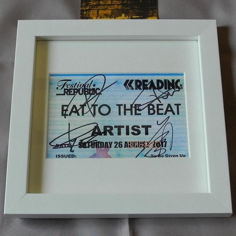 ONE OK ROCK ワンオクロック UK公演 AAAパス メンバー直筆サイン