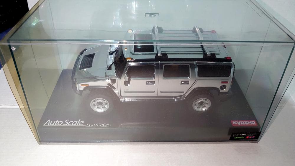 ハマー H2　クロームメッキ ボディ 京商ミニッツ