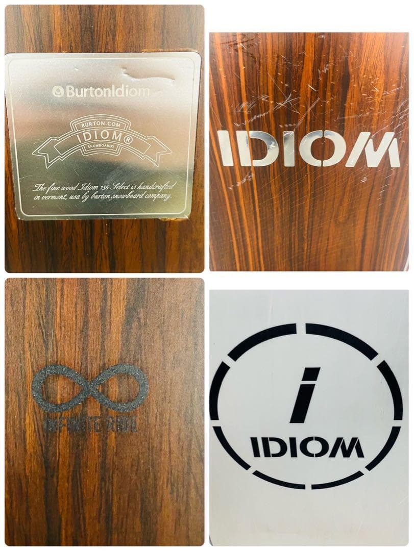 【良品】BURTON IDIOM スノーボード 155cm バートン