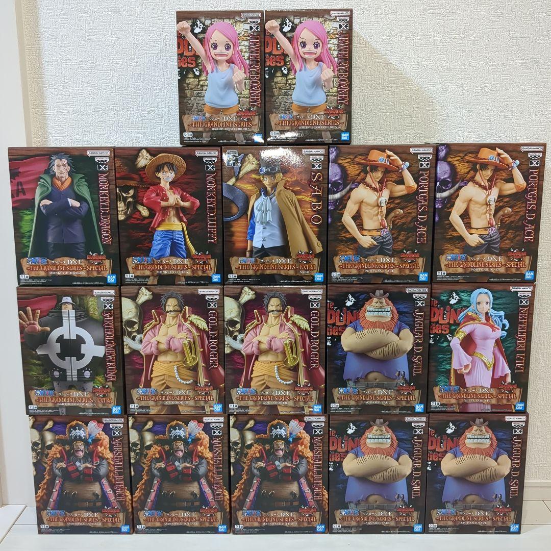 ワンピース　DXF グランドラインシリーズ フィギュア 17体