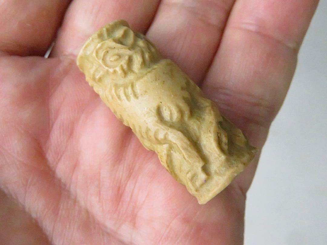 古代インダス石製の円筒形印章