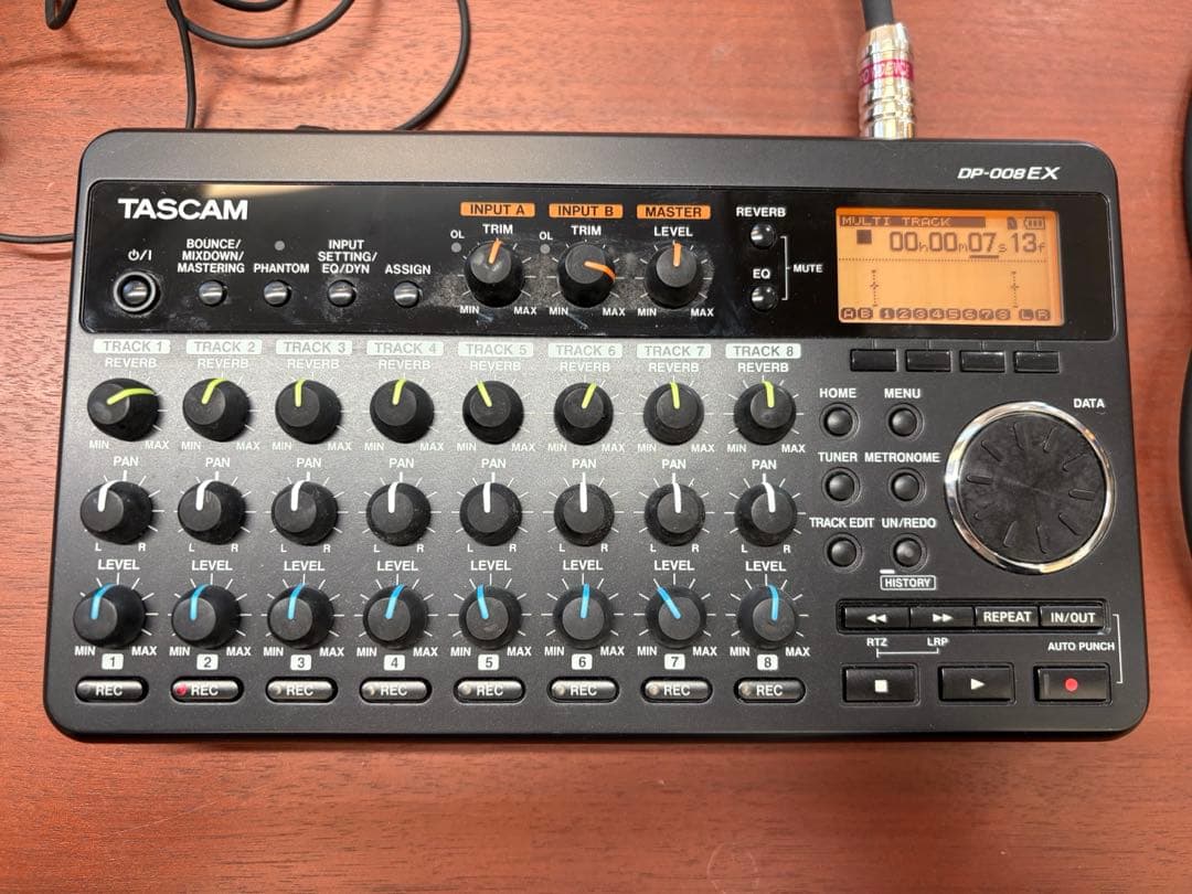 配信機器・PA機器・レコーディング機器 TASCAM DP-008EX MTR