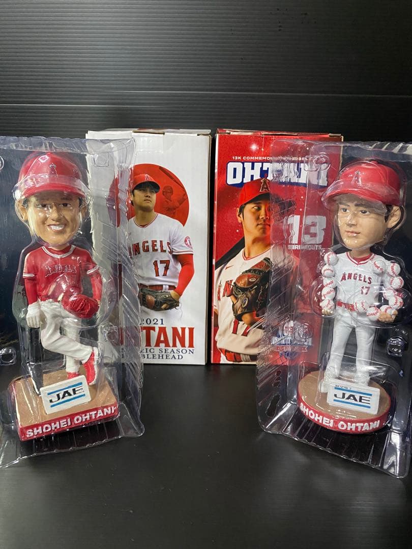 【最安値】大谷翔平 2021年2022年シーズンフィギュア 2体セット