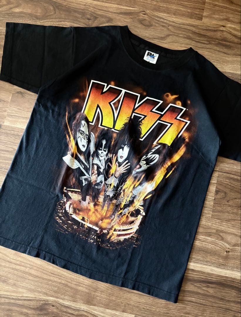 レア！KISS ツアーTシャツ L