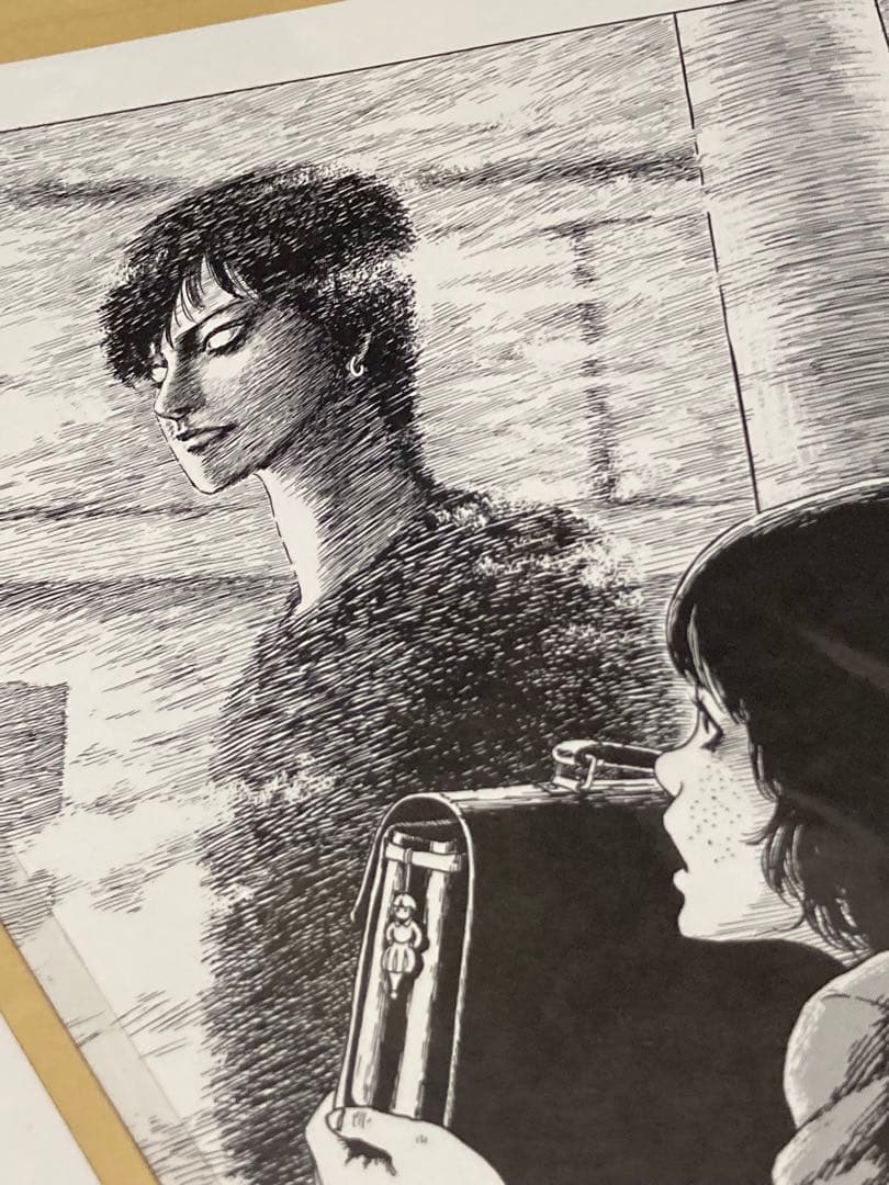 伊藤潤二展 誘惑 展 限定 グッズ 複製原稿シート 全4種セット 富江 原画