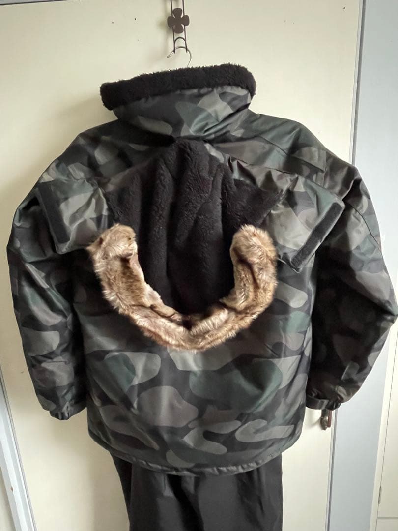 MAZUME 迷彩 フィッシングスーツ(上下セット)